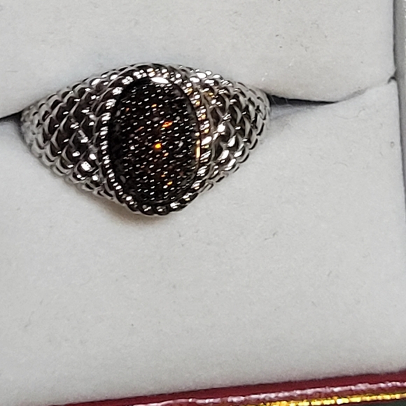 Red Diamond Ring
